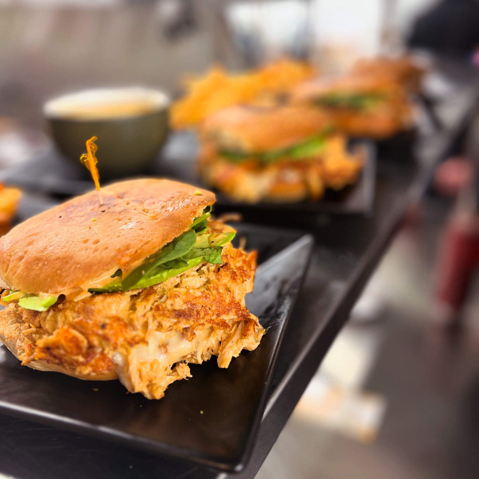 Wild Harvest Kitchen house-made chicken sandwich